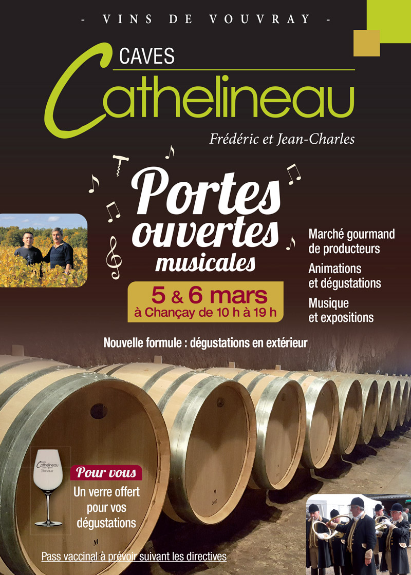Programmes des Portes Ouvertes - Caves Cathelineau - Vin de Vouvray